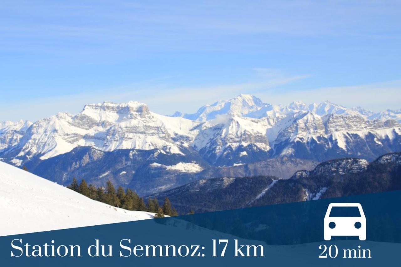 HOMEY MONTAIGNE - New - A 1 min à pied du LAC D'ANNECY - 2 Balcons privés - Appartement avec 2 chambres - Stationnement gratuit toute l'année sauf en été - juin à août Esterno foto