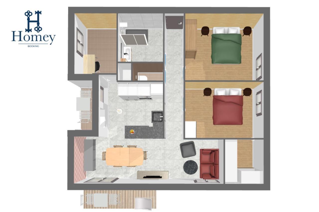 HOMEY MONTAIGNE - New - A 1 min à pied du LAC D'ANNECY - 2 Balcons privés - Appartement avec 2 chambres - Stationnement gratuit toute l'année sauf en été - juin à août Esterno foto